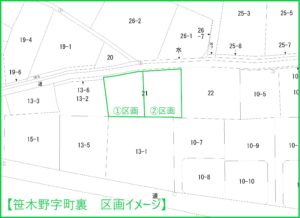 福島市笹木野 売地 福島市の土地 建物 売買 仲介 管理 登記申請